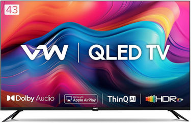 VW VW43QUW1 43 inch UHD Smart QLED TV