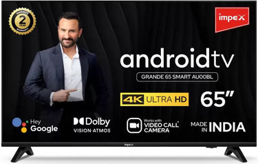 Impex Grande 65 Smart AU00BL 65 inch UHD Smart LED TV