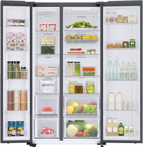 Samsung RS76CB81A341HL 563 L 3 Star Inverter Frost Free Side By Side Door Refrigerator