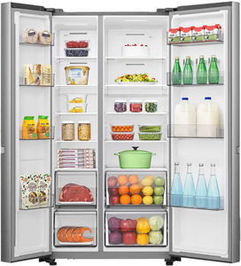 Hisense RS688N4SSVWI 688 L Frost Free Side By Side Door Refrigerator