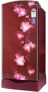 Lloyd GLDF215SS1LC 195 L 5 Star Inverter Direct Cool Single Door Refrigerator