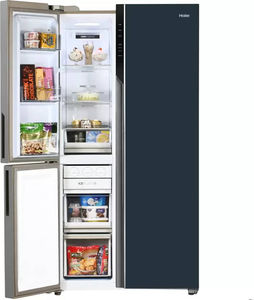 Haier HRT-683GOG-P 628 L Inverter Frost Free Triple Door Refrigerator