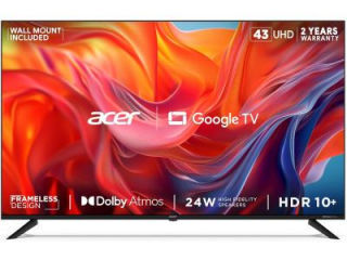 Acer AR43GT2851UDFL 43 inch UHD Smart LED TV