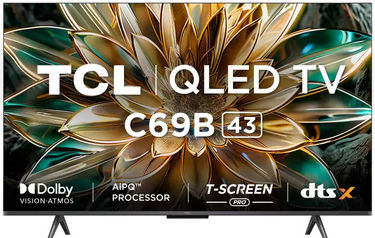 TCL 43C69B 43 inch UHD Smart QLED TV