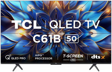 TCL 50C61B 50 inch UHD Smart QLED TV