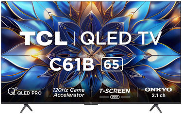 TCL 65C61B 65 inch UHD Smart QLED TV