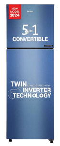 Haier HEF-253GI-P 240 L 3 Star Frost Free Double Door Refrigerator