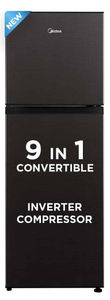Midea MDRT359FGI28 233 L 3 Star Inverter Frost Free Double Door Refrigerator
