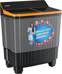 Intex 8.5 Kg Semi Automatic Top Load Washing Machine (SA85BLFG)