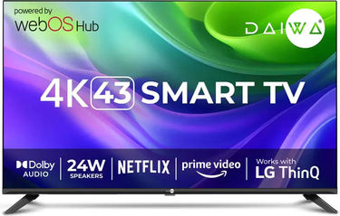 Daiwa D43U3WOS 43 inch UHD Smart LED TV