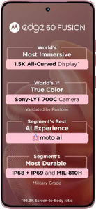 Motorola Edge 60 Fusion 12GB RAM