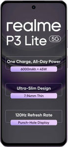 realme P3 Lite 6GB RAM