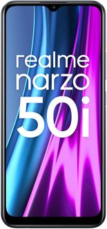 realme narzo 50i fast charging