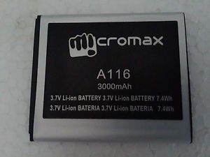 Micromax A116 Battery Price in India
