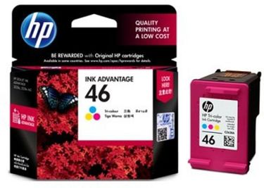 HP 46 Tri-colour Ink Cartridge