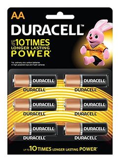 Duracell AA Alkaline Battery (6 Pcs)