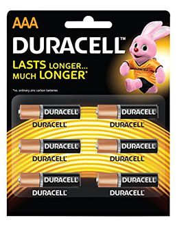 Duracell AAA Alkaline Battery (6 Pcs)