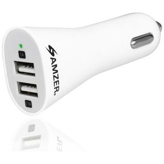 Amzer 96279 Dual USB Handy Car Charger Price in India