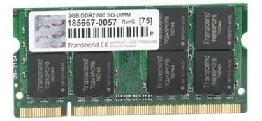 Transcend (JM800QSU-2G) DDR2 2GB Laptop RAM