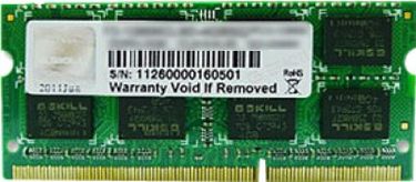 G.Skill (F3-1600C11S-8GSQ) SQ DDR3 8GB Laptop RAM