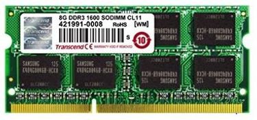 Transcend (TS1GSK64V6H) 8GB DDR3 RAM