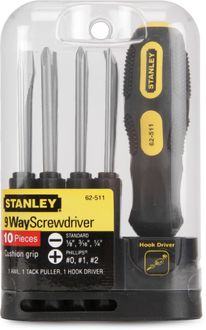 Stanley 62-511-22 9 Way Screwdriver Set