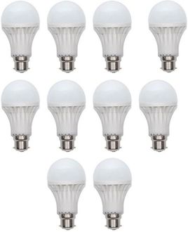 Ave 15W LED Bulb (White, Pack of 10)