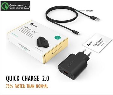 Aukey PA-U28 (18W) USB Turbo Wall Charger