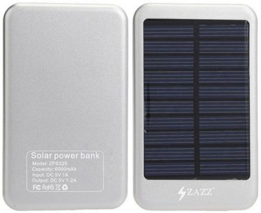 Zazz ZPS325 6000mAh Solar Power Bank Price in India