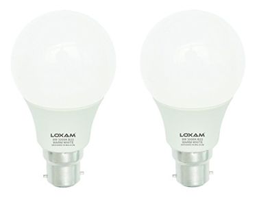 Loxam 9W LED Bulbs (Warm White, Pack of 2) Price in India