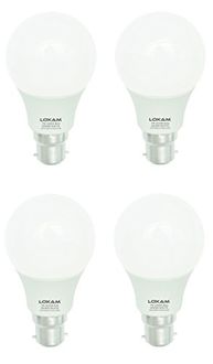 Loxam 7W LED Bulbs (Warm White, Pack of 4) Price in India
