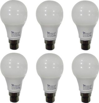 Syska 5W LED Bulbs (White, Pack of 6)