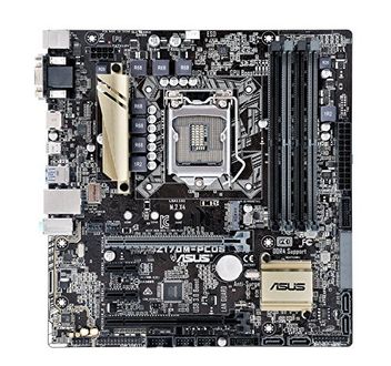 Asus h170m plus совместимость