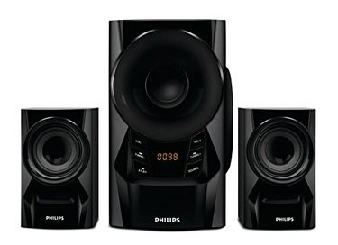 Philips MMS6080B Blue Thunder (2.1 channel) Speaker System Price in India