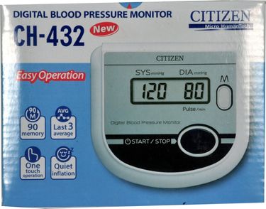 Citizen CH 432 Bp Monitor Price in India
