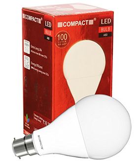 Compact 18W B22 LED Bulb (Cool White)
