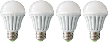 IPP 5W E27 Plastic Body White LED Bulb (Pack of 4) Price in India