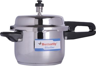 Butterfly Blueline Stainless Steel 3 L Pressure Cooker (Outer Lid)
