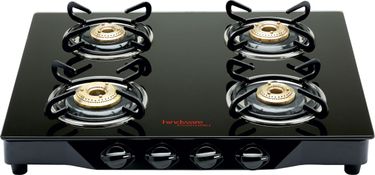 Hindware Armo GL 4B Auto Ignition 4 Burner Gas Cooktop