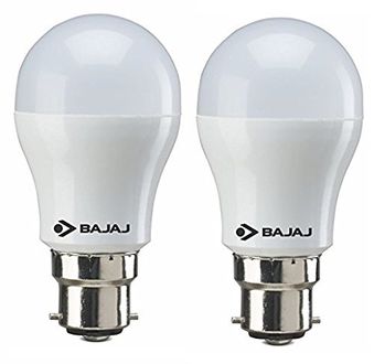 Bajaj 3W B22 LED Bulb (Cool Day Light, Pack of 2) Price in India