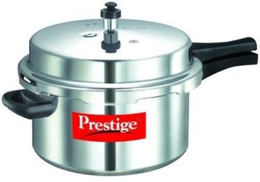 Prestige Popular Plus Aluminium 4 L Pressure Cooker (Induction Bottom, Outer Lid)