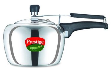 Prestige Apple Plus Aluminium 2 L Pressure Cooker (Induction Bottom,Inner Lid)