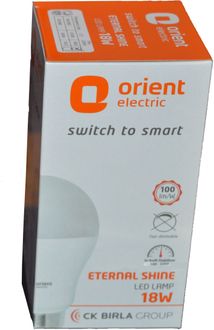 Orient Electric Electric Eternal Shine 18W B22 LED Bulb (Cool White)