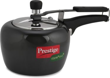 Prestige Apple Duo Plus Hard Anodised 3 L Pressure Cooker (Induction Bottom,Inner Lid)