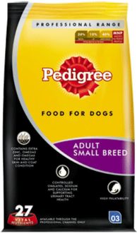 Pedigree Adult Small Breed Professional Dog Food 3 kg