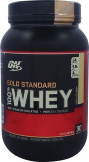 Optimum Nutrition 100% Whey Gold Standard  (2 lbs ,Vanilla Ice Cream)