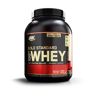 Optimum Nutrition 100% Whey Gold Standard (5 lbs ,Vanilla Ice Cream)