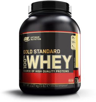 Optimum Nutrition 100% Whey Gold Standard (5 lbs, Banana Cream)