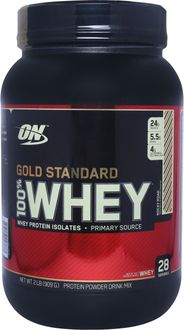 Optimum Nutrition 100% Whey Gold Standard (2 lbs, Rocky Road)