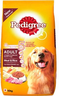 Pedigree Adult Meat & Rice Dog Food (10 kg)